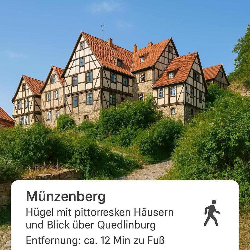 Harzer Fachwerkstube Quedlinburg Διαμέρισμα Εξωτερικό φωτογραφία