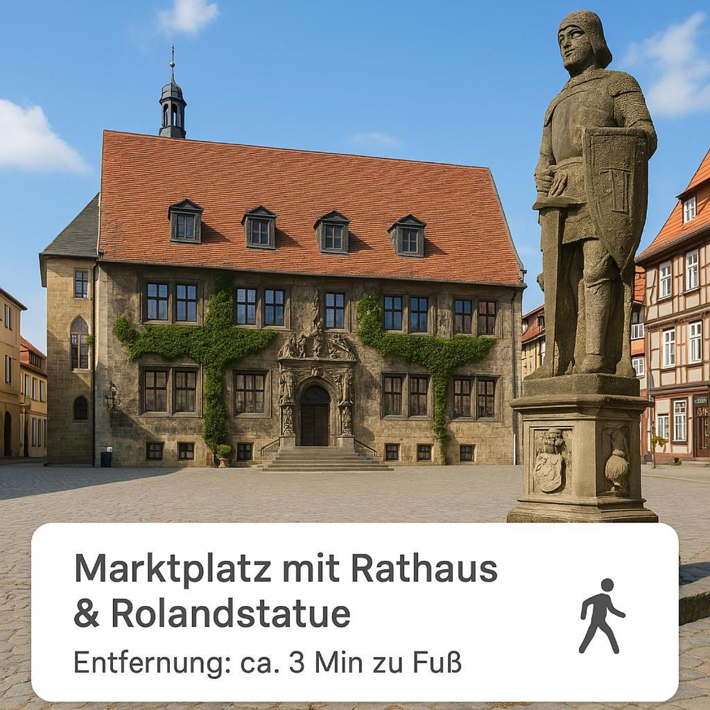 Harzer Fachwerkstube Quedlinburg Διαμέρισμα Εξωτερικό φωτογραφία