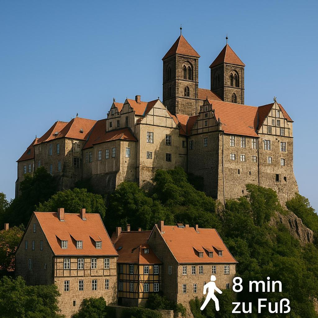 Harzer Fachwerkstube Quedlinburg Διαμέρισμα Εξωτερικό φωτογραφία